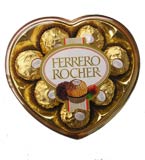 Ver detalle de Chocolate ferrero corazón