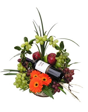 Ver detalle de Canasta Vino y Frutas