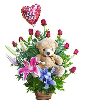 Ver detalle de Rosas y Peluche