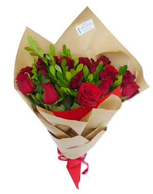 Ver detalle de Ramo de 12 Rosas