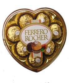 Ver detalle de Chocolate ferrero corazón